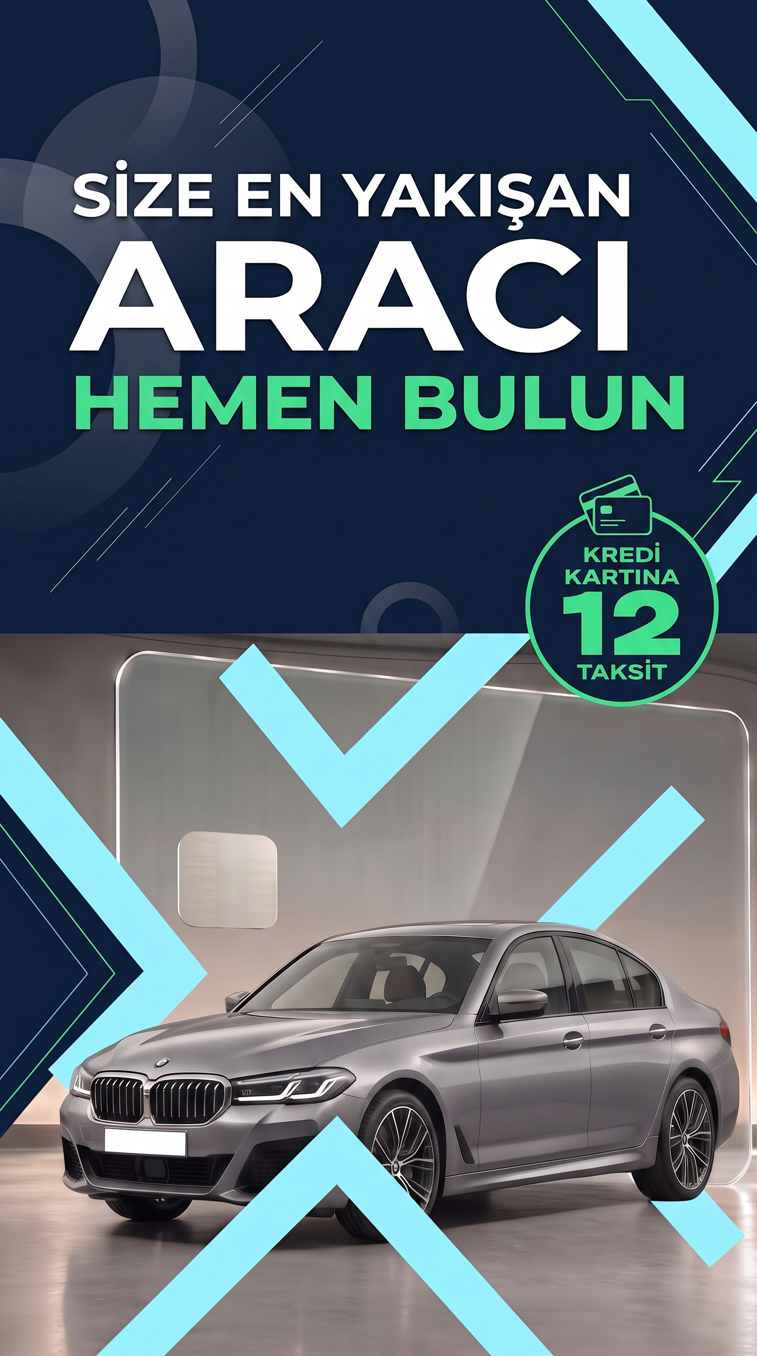 Size en yakışan aracı hemen bulun. Kredi kartına 12 taksit.